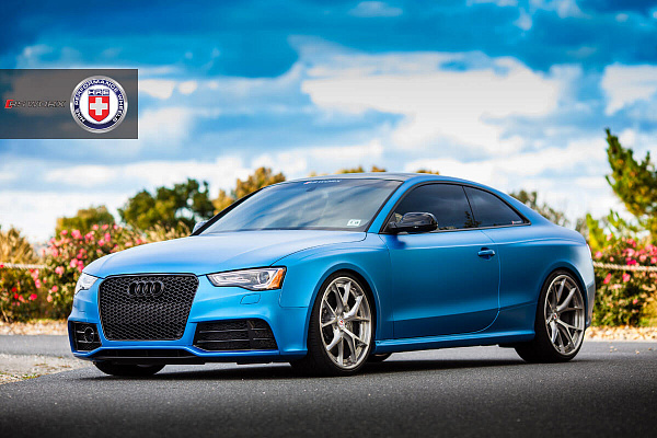 Фото дисков HRE S101 Глянцевый тонированный лак на Audi A/S/RS 5 (8T)