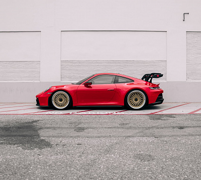 Фото дисков Brixton Forged TR20 на Porsche 911 VIII