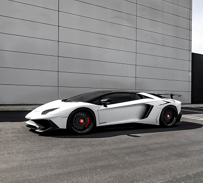 Фото дисков HRE 501 на Lamborghini Aventador
