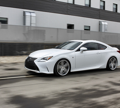 Фото дисков Vossen CV5 на Lexus RC