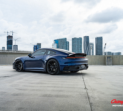 Фото дисков Vossen RS92 на Porsche 911 VIII
