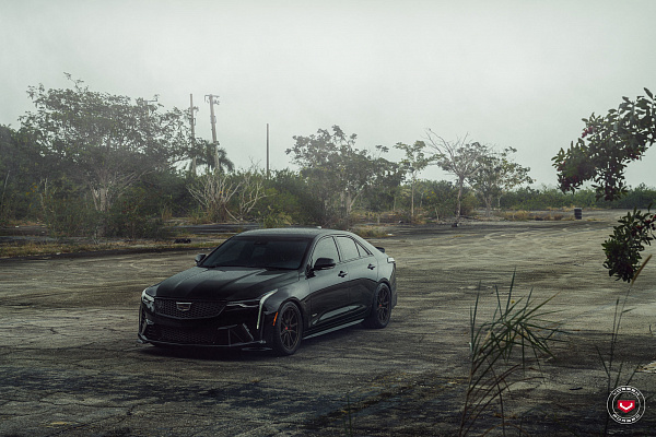 Фото дисков Vossen ML-X2 Сатиновая темная бронза на Cadillac CT4