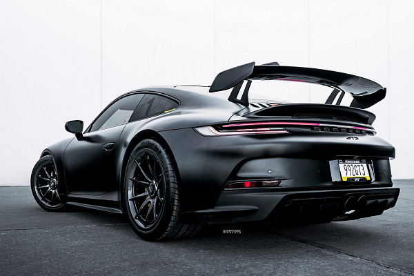 Фото дисков Savini SV10 Черный сатин на Porsche 911 VIII