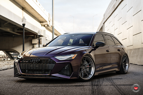 Фото дисков Vossen S17-06 (3-Piece) Сатиновый темный лак на Audi A/RS 6 (C8)