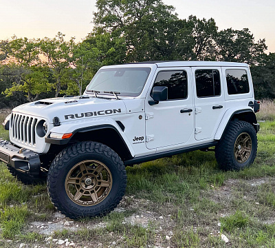 Фото дисков HRE FT1 на Jeep Wrangler IV (JL)