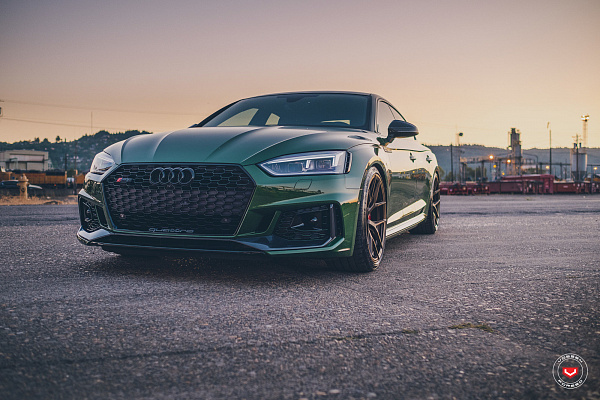 Фото дисков Vossen S21-01 Глянцевая бронза на Audi A/S/RS 5 (F5)