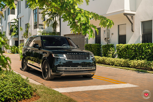 Фото дисков Vossen S17-16 Черный глянец на Land Rover Range Rover V