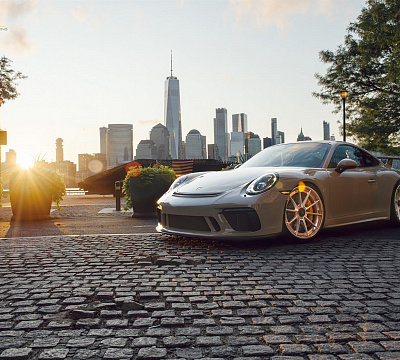 Фото дисков Anrky AN38 на Porsche 911 VII
