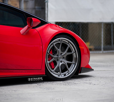 Фото дисков Strasse Wheels SM5R Deep Concave FS на Lamborghini Huracan