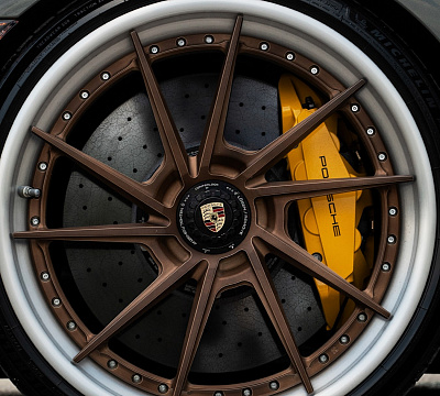 Фото дисков Anrky AN33 на Porsche 911 VIII