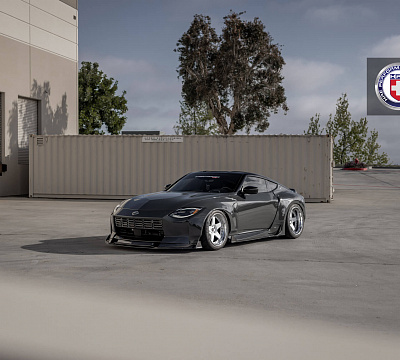 Фото дисков HRE C105 на Nissan Z