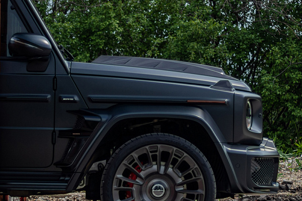 Фото дисков Brixton Forged LX03 Сатиновый темный лак на Mercedes-Benz G-Class III