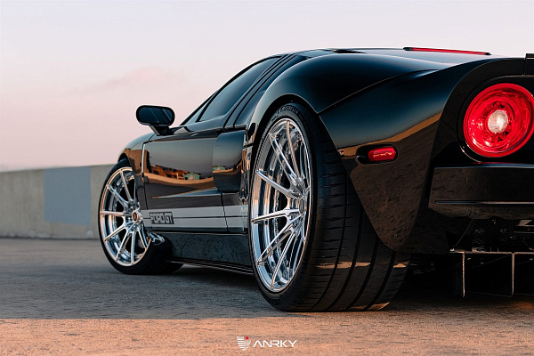 Фото дисков Anrky RS4.2 Полированный лак на Ford GT I