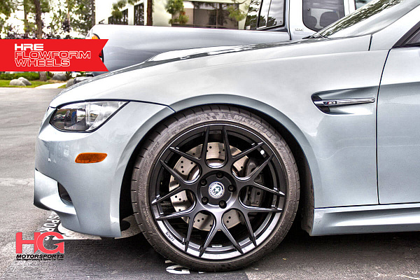Фото дисков HRE FF01 Черный сатин на BMW 3/M3 (E90)