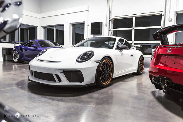 Фото дисков HRE 300 Черный сатин на Porsche 911 VII