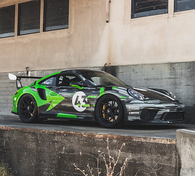 Фото дисков Brixton Forged CM5-R на Porsche 911 VII