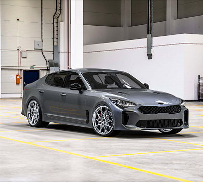 Фото дисков HRE FF10 на Kia Stinger