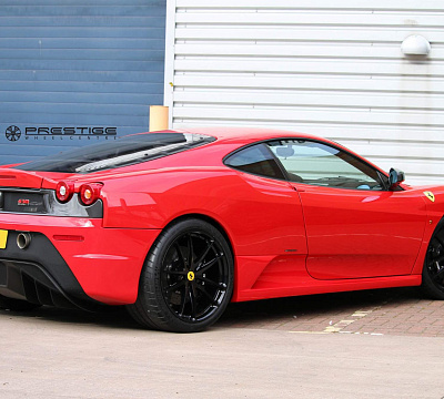 Фото дисков HRE P104 на Ferrari F430