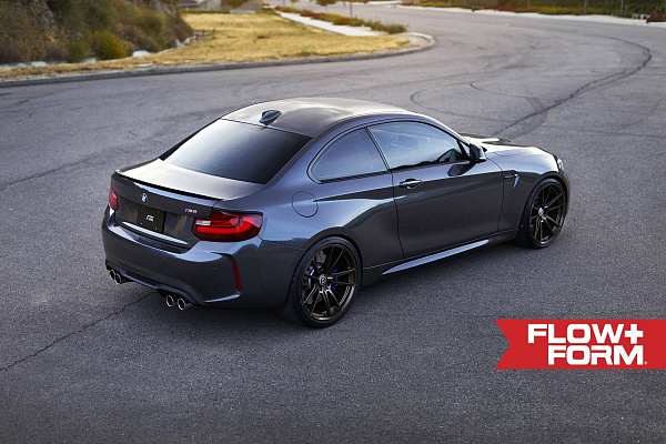 Фото дисков HRE FF04 Глянцевая бронза на BMW 2/M2 (F22/F87)
