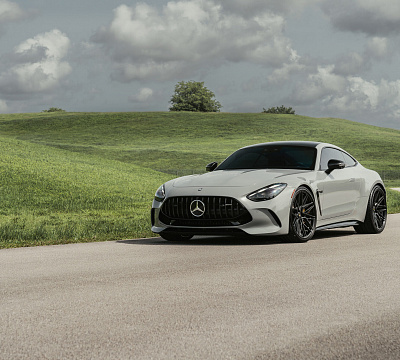 Фото дисков Vossen HF-7 на Mercedes-Benz AMG GT II