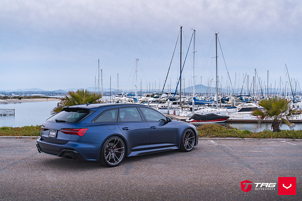 Фото дисков Vossen S17-06 Глянцевый темный лак на Audi A/RS 6 (C8)