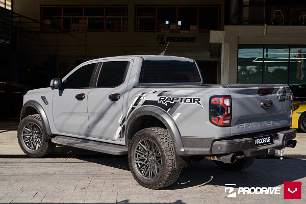 Фото дисков Vossen HF6-5 Сатиновый графит на Ford Ranger T6.2