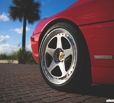 Фото дисков HRE 305 на Ferrari F355