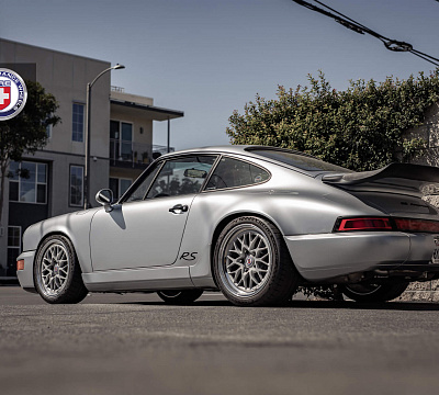 Фото дисков HRE 520 на Porsche 911 III