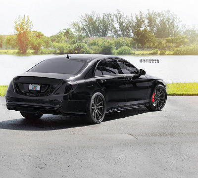Фото дисков Strasse Wheels SV1 Deep Concave FS на Mercedes-Benz S-Class (W222, C217)