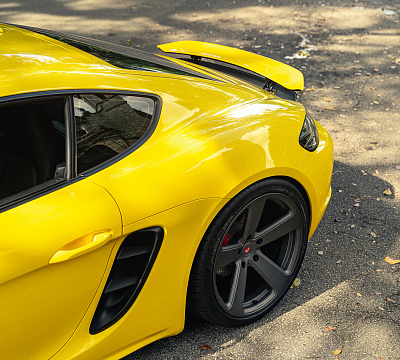 Фото дисков Vossen CG-210 на Porsche Cayman III