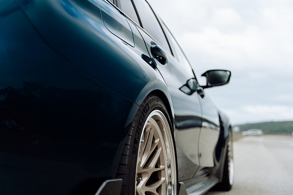 Фото дисков HRE 520 Глянцевая шампань на BMW 3/M3 (G2x/G80)