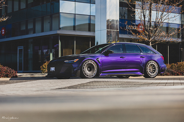 Фото дисков Brixton Forged R11-R Aerotech Глянцевая бронза на Audi A/RS 6 (C8)