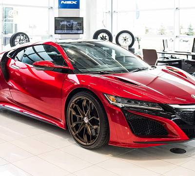 Фото дисков HRE P201 на Acura NSX II