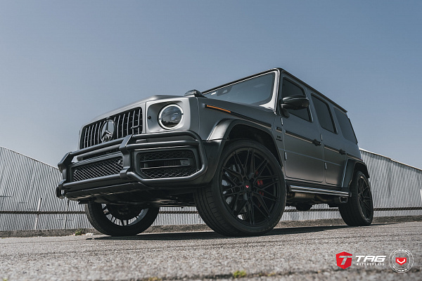 Фото дисков Vossen EVO-5 Черный сатин на Mercedes-Benz G-Class III