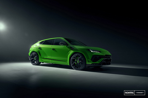 Фото дисков NOVITEC NL5 Черный глянец на Lamborghini Urus
