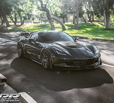 Фото дисков MRR FS01 на Chevrolet Corvette C7