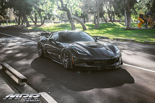 Фото дисков MRR FS01 Глянцевый тонированный лак на Chevrolet Corvette C7