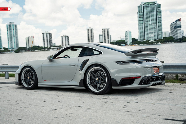 Фото дисков Anrky S3-X3 Черный сатин на Porsche 911 VIII