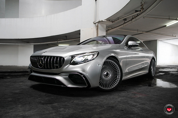 Фото дисков Vossen S17-16 Серебро на Mercedes-Benz S-Class (W222, C217)