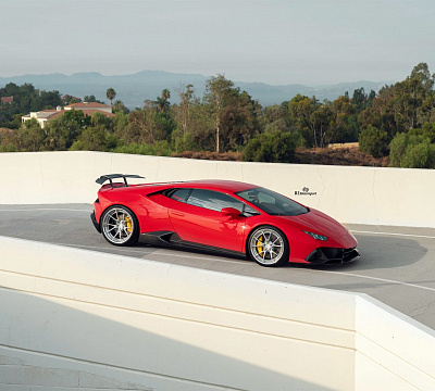 Фото дисков Anrky AN32 на Lamborghini Huracan