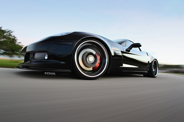 Фото дисков Strasse Wheels S5 Signature Другой цвет на Chevrolet Corvette C6