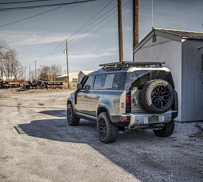 Фото дисков Vossen HF-2 на Land Rover Defender II