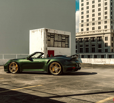 Фото дисков HRE S107SC на Porsche 911 VIII