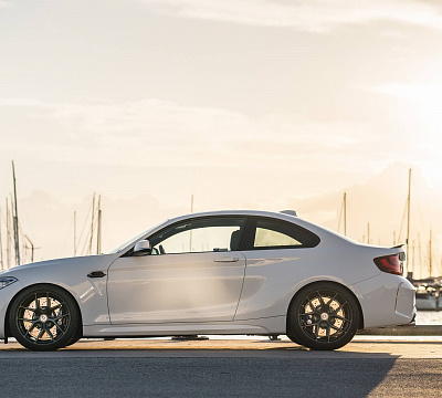 Фото дисков HRE R101 на BMW 2/M2 (F22/F87)