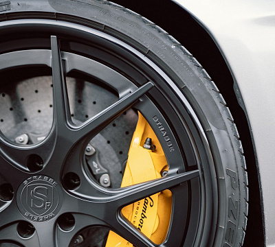 Фото дисков Strasse Wheels SM5R Deep Concave FS на Lamborghini Aventador