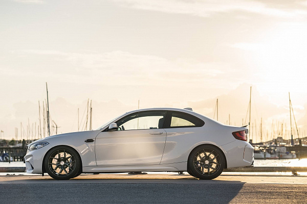 Фото дисков HRE R101 Черный сатин на BMW 2/M2 (F22/F87)