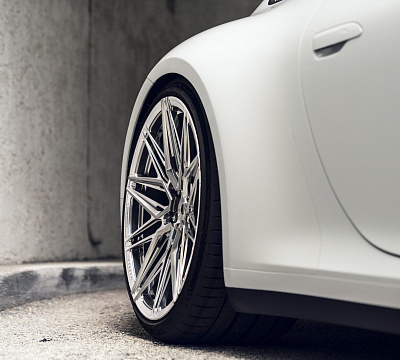 Фото дисков Vossen EVO-5R на Porsche 911 VIII