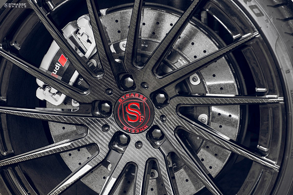 Фото дисков Strasse Wheels SV15T Deep Concave Monoblock Другой цвет на Audi A/RS 7 (4G)