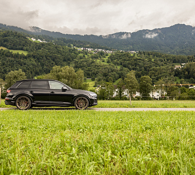Фото дисков Vossen HF-7 на Audi Q7 (4M)