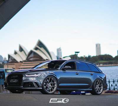 Фото дисков HRE P101SC на Audi A/RS 6 (C8)